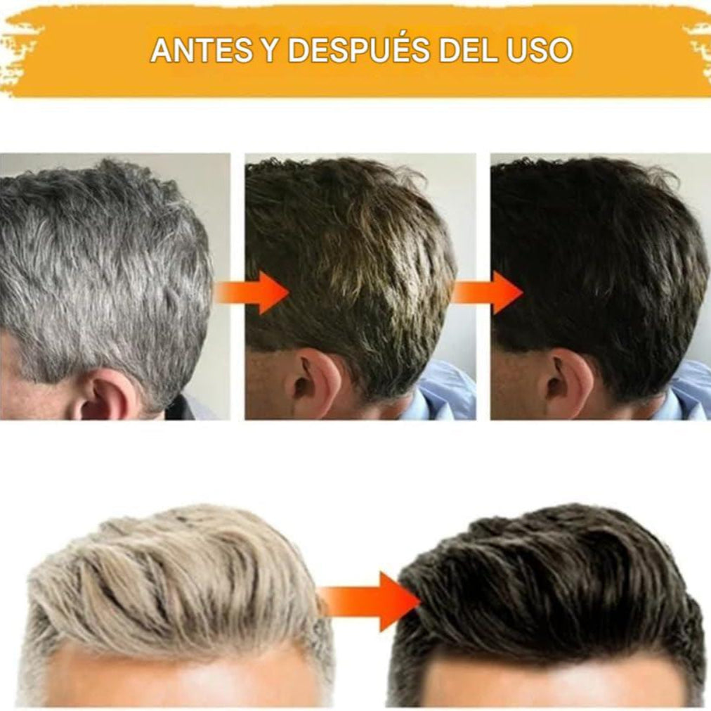 Jabón Cubre Canas Natural y Sin Tinte